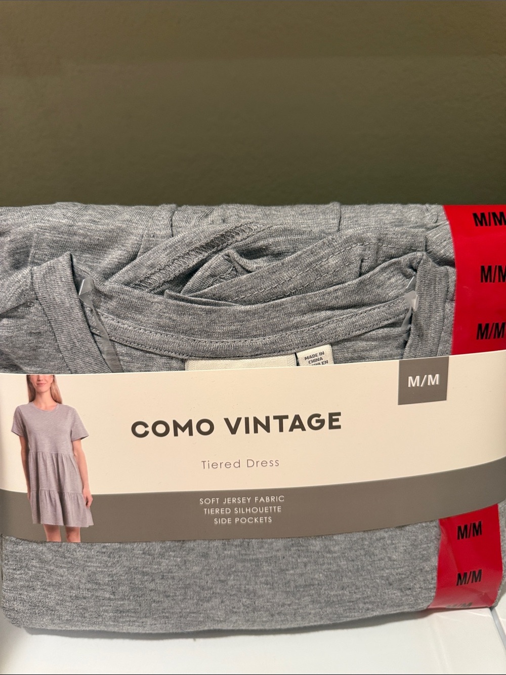 Como Vintage Tiered Dress - Picture 3 of 4